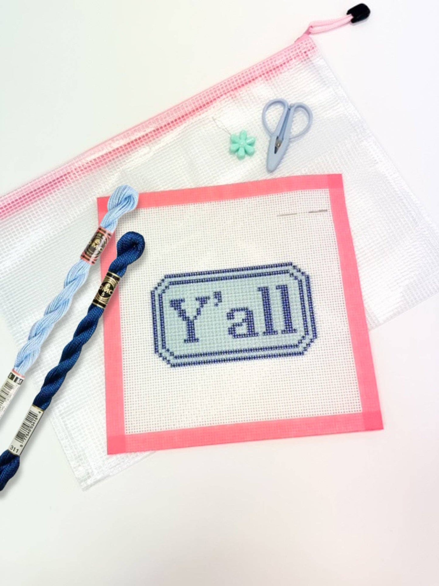 Needlepoint Beginner Kits: Clean/Dirty