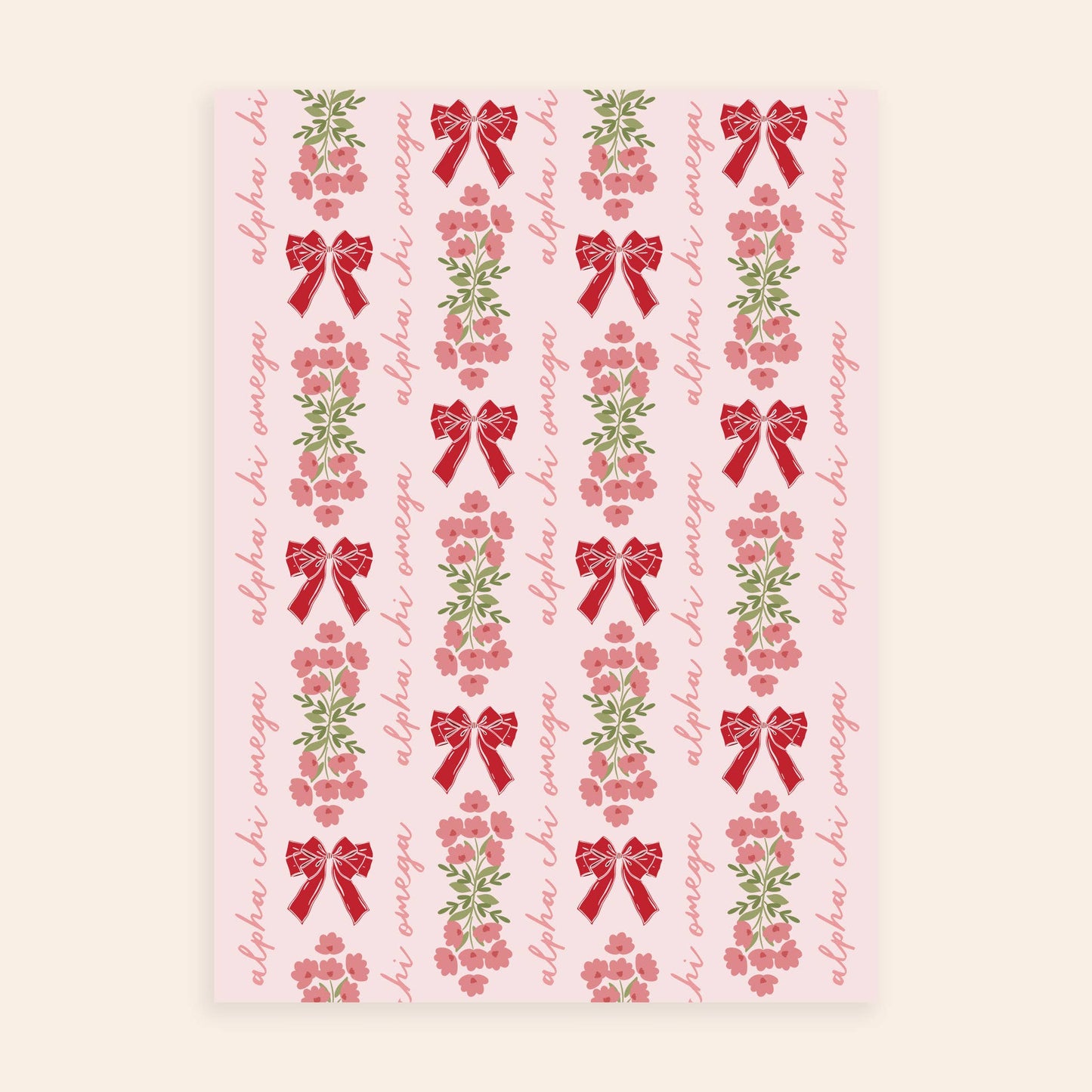 Sorority Bow Sherpa Blanket