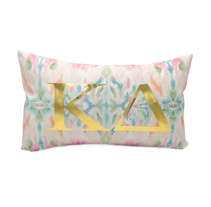 KD Gold Foil Kaleidoscope Sorority Pillow