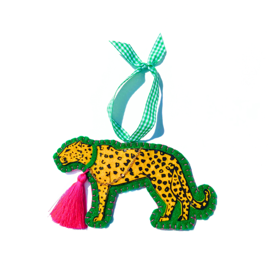 Classic Leopard Ornament