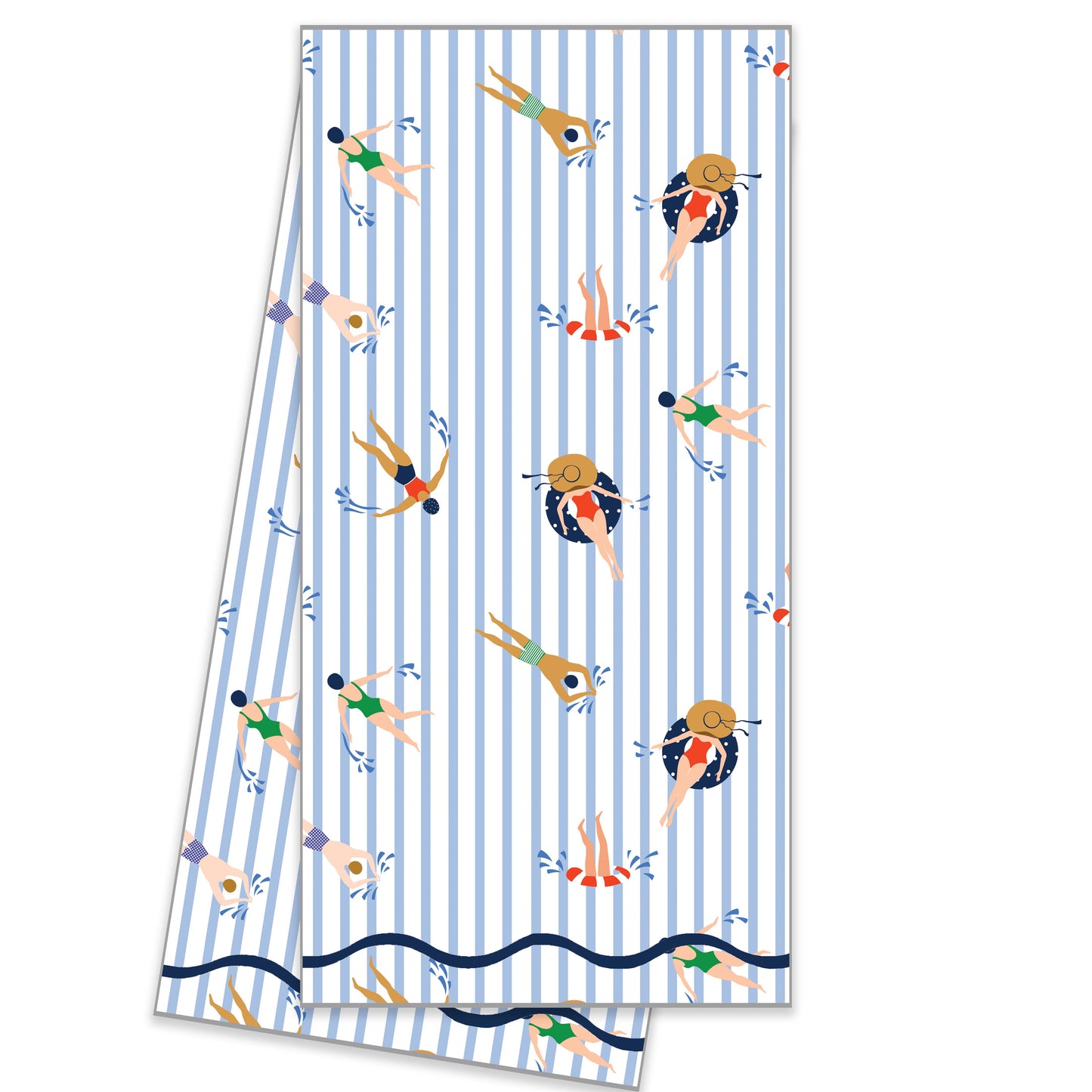 Swimmers Tea Towel