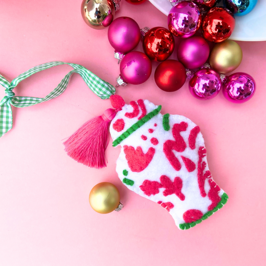 Chinoiserie Temple Jar Ornament