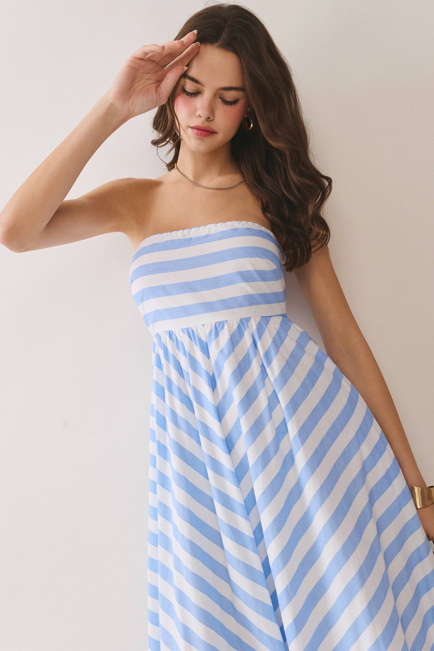 Stripes Maxi Dress