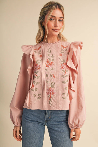 Stitchery Top