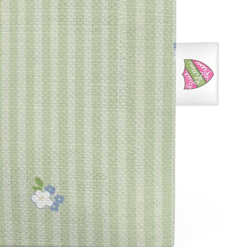 Kappa Delta Floral Frame Canvas Tote