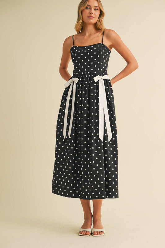 Dottie Bow Midi Dress