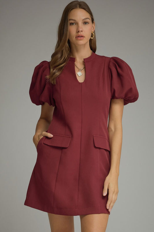 Midnight Merlot Dress