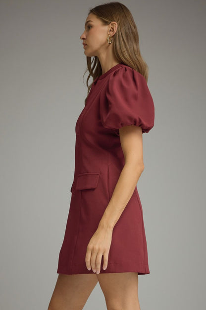 Midnight Merlot Dress