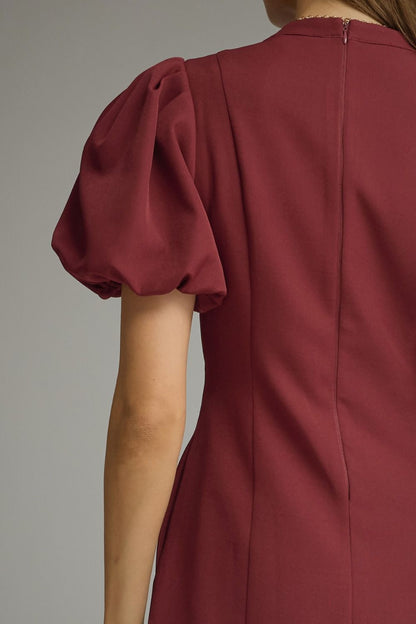 Midnight Merlot Dress