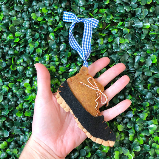 Preppy Duck Boot Ornaments