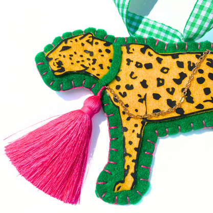 Classic Leopard Ornament