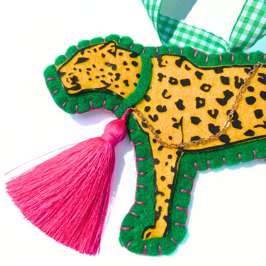 Classic Leopard Ornament