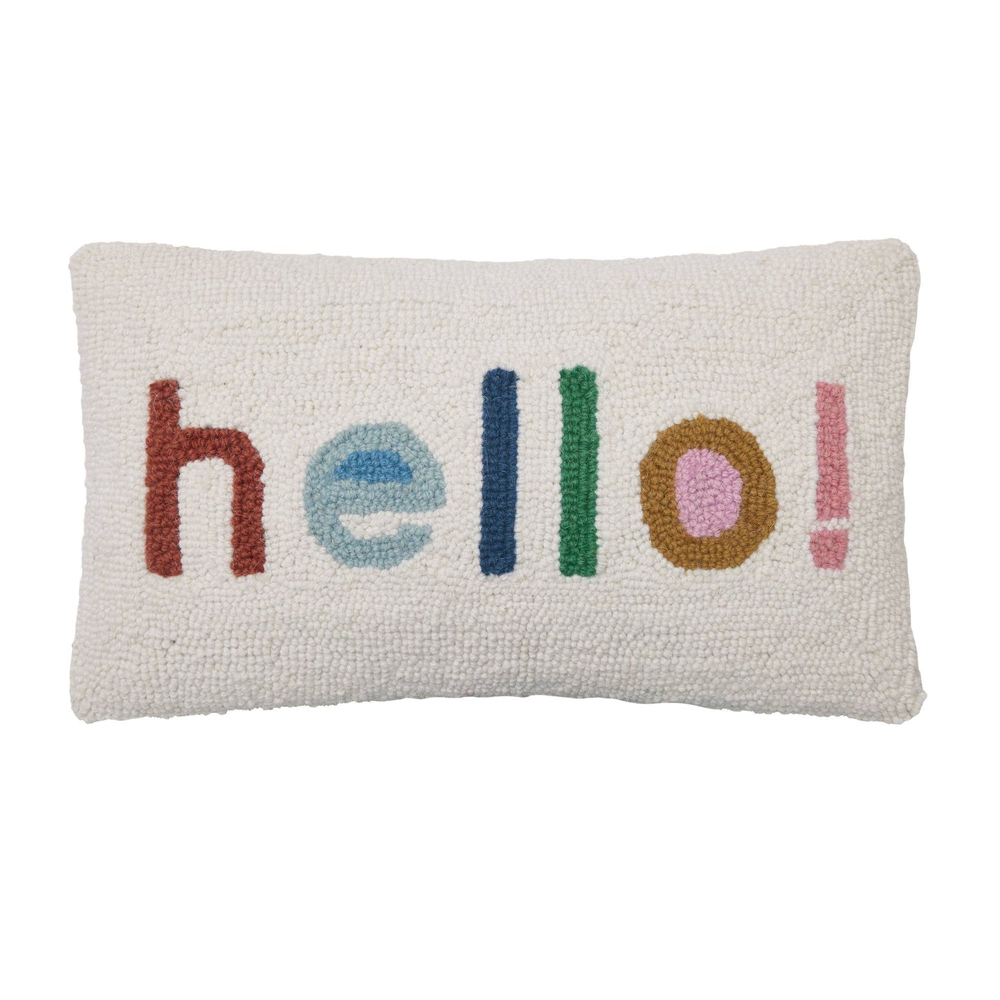 Hello Lumbar Hook Pillow