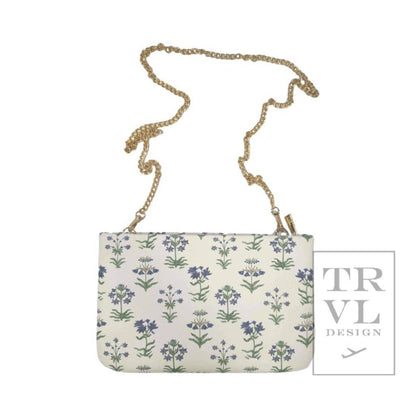 Luxe Convertible Clutch  - Saffiano Provence *TRVL Deal: Provence