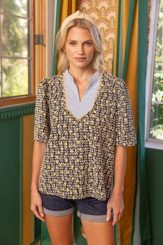 Fall Florals Top