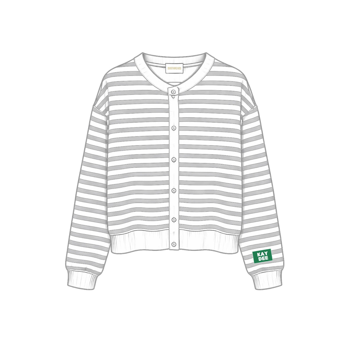 SORORITY STRIPE CARDIGAN PRE ORDER EST ARRIVAL 10/2