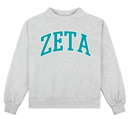 Sorority Mockneck PRE ORDER EST. DELIVERY BY OCT 15