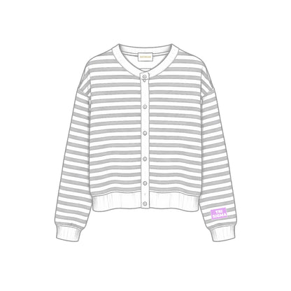 SORORITY STRIPE CARDIGAN PRE ORDER EST ARRIVAL 10/2