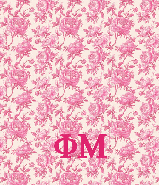 Greek Floral Blanket