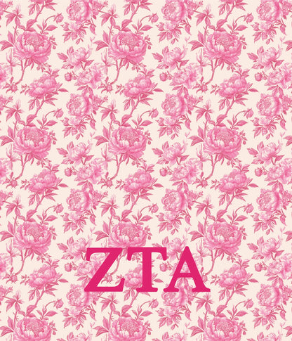 Greek Floral Blanket