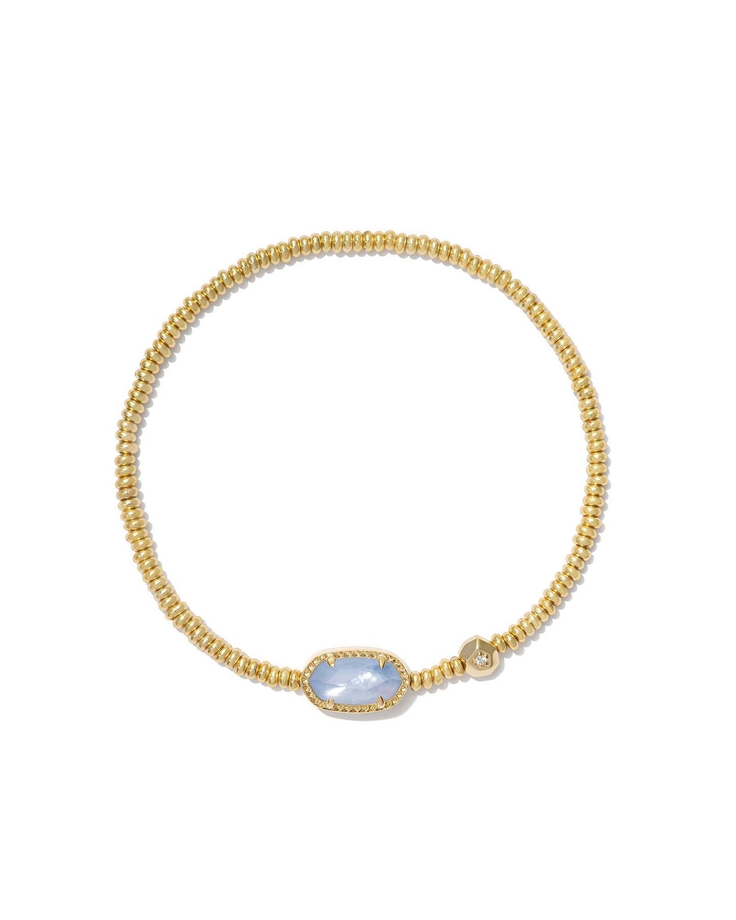 GRAYSON STRETCH BRACELET GOLD PERWINKLE ILLUSION