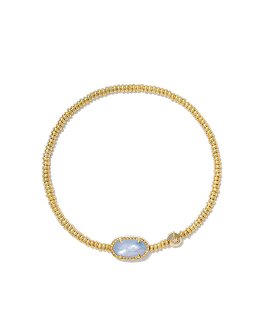 GRAYSON STRETCH BRACELET GOLD PERWINKLE ILLUSION