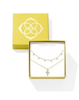 Amelia Cross Necklace Set