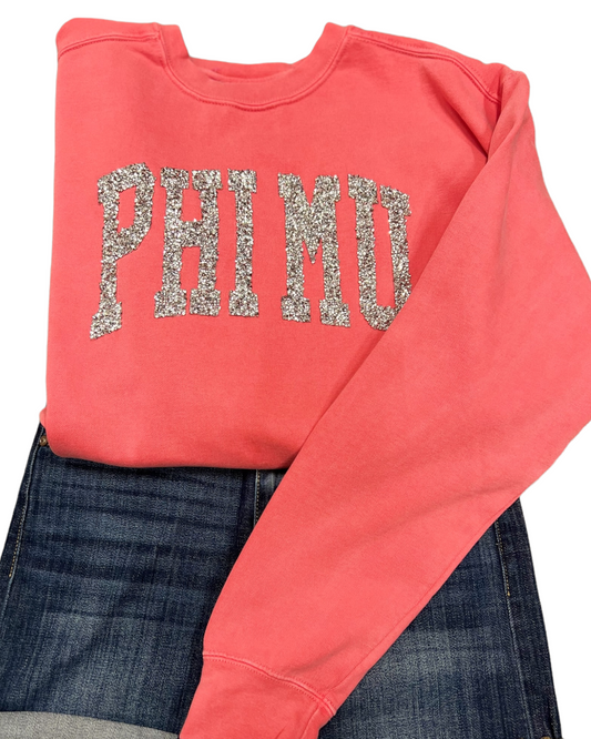 Phi Mu Glitzy Pullover