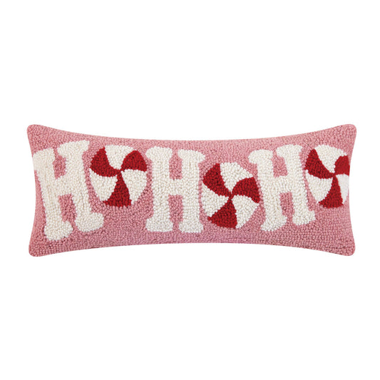 Candycane Hohoho Hook Pillow