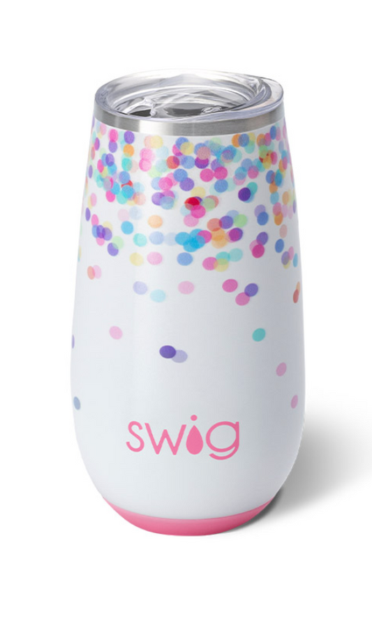 Confetti Stemless Flute