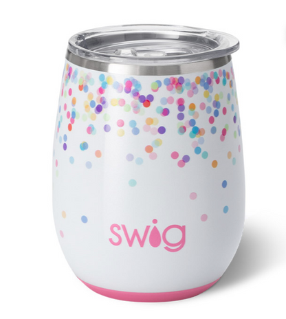 Confetti Stemless Wine Cup